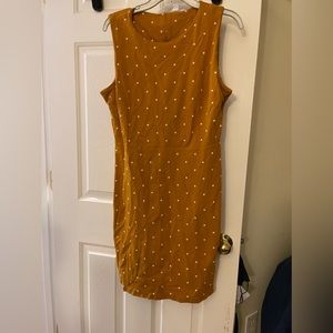 Old Navy | Sleeveless Polkadot Fitted Dress | Size L